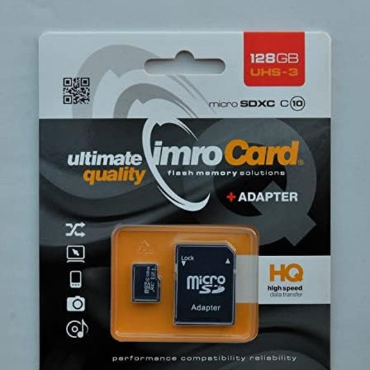 CARTE SD IMROCARD 128GB