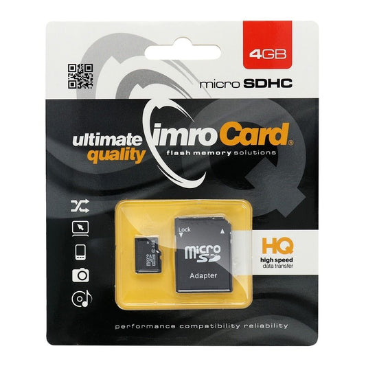 CARTE SD IMROCARD 4GB