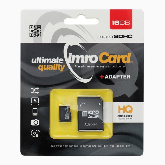 CARTE SD IMROCARD 16GB